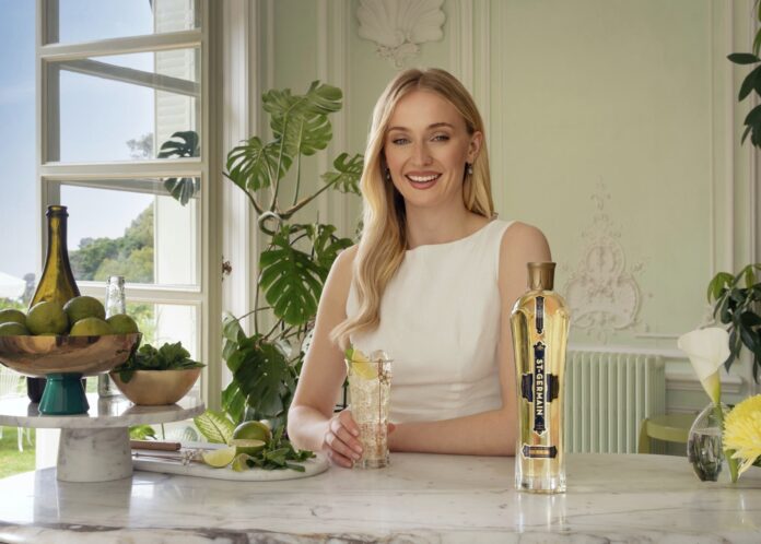 Sophie Turner Declares the Hugo Spritz the Drink of Summer